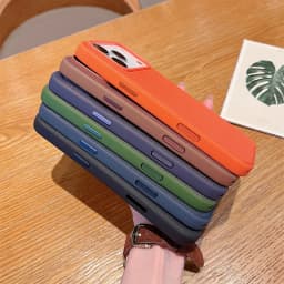 Original Technology Woven For Magsafe Magnetic Case For IPhone 17 16 15 14 13 18 Pro Max Animation TechWoven Shockproof Cover