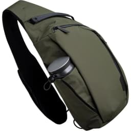 7.5L Single Shoulder Sling Chest Bag Crossbody Backpack Water Bottle Holder Fits 11 Inch Tablet For Daily Travel Running Workout