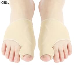 1Pair Toe Separator Hallux Valgus Bunion Corrector Hammer Toe Straightener Foot Pain Relief Orthopedic Pedicure Tools Foot Care
