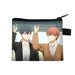 Japanese Anime Yaoi Bl Given Yaoi Given Manga Pattern Coin Purse Women Fashion Mini Handbags Casual Beauty Lipstick Bag Gift