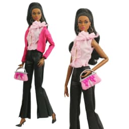 Handmade Babi Clothes Leather Clothing Outfit for 11.5 Inch 30cm Doll BJD Clothes Many Style Gifts for Doll Accessories