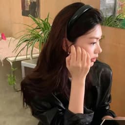 Vintage Leather Sponge Solid Hairband For Women Simple Outside Hair Hold Headband Hair Hoop Hair Band Fashion Hair Accessories
