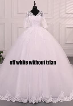 Ashley Gloria Pure White Wedding Dresses Elegant Boat Neck Ball Gown Simple Vestido De Noiva Plus Size Robe De Mariee