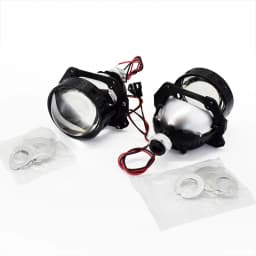 Ronan 40W 3inch Bi-Led Projector Lens 4.3K 6K 2000LUX for H1 H4 H7 9005/9006 Socket Car Headlight Retrofit Upgrade Full Kit