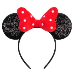 2026 New Cartoon Big Size Classic DOT Sequin Bow Headband For Women Party Girl Hairband Festival Park Trip DIY Hair Accessories