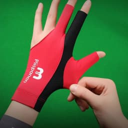 1Pc Three Fingers Snooker Glove Elastic Breathable Billiard Glove Non-Slip Wear Resistant Professional Pool Cue Gloves for Men W