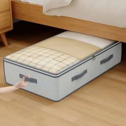 Multifunctional Bed Bottom Storage Bag Large Capacity Foldable Clothing Quilts Portable Storage Container Dust Cleaning Bedroom