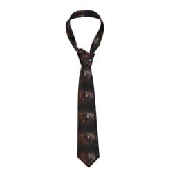 Formal Spider Cartoon Neck Tie for Office Custom Men Spider Web Cute Little Animal Neckties