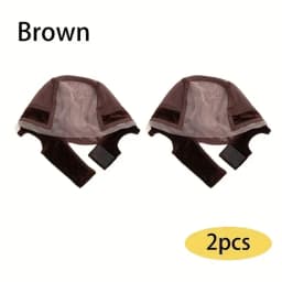 Lace Wig Grip Cap Wig Grip Band for Lace Front Wigs to Keep Wigs in Place, Adjustable Wig Cap with Grip Band Non Slip Cap