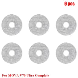 Compatible Fit For MOVA V70 Ultra Complete Vacuum Cleaner Replacement Parts Main Roller Side Brush HEPA Filter Mop Cloth Spare