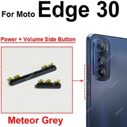 Power Volume Button For Motorola MOTO Edge 30 Neo XT2245-1 Edge 30 Ultra Pro Edge X30 XT-2201 Side Key Button Flex Cable Parts
