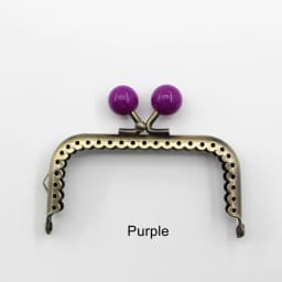 8.5cm Small Beads Antique Bronze Square Metal Purse Frame Handle for Clutch Bag Handbag Accessories Making Kiss Clasp Lock