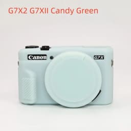 For SX740 HS Digital Camera Case Silicone Cover For Canon G7X Mark II III G7X2 G7X3 SX730 SX740HS Soft Protector Bag