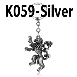 Dragon House Keychain Targaryen Dragon Shape Keyring for Fan Collection Accessories Friends Gift