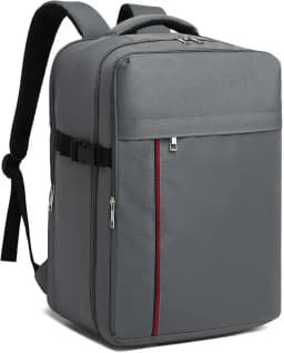 KONO Laptop Backpack for Men-15.6 Inch water repellent with Padded Laptop Compartment Business Backpack for Work & Travel