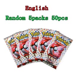 Pokem Card 360Pcs Prismatic Evolutions PHANTASMAL FLAMES Scarlet Violet 151 Black Bolt English Booster Battle Transaction Card