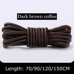 1Pair Boots Round Shoe Laces Striped Double Color Fashion Shoelaces Outdoor Hiking And Leisure Sports Shoelace 18 Color