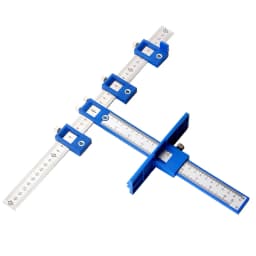 Woodworking Drill Punch Locator Jig Drill Guide Cabinet Handle Knob Template Locator Hole Punch Tool for Woodworking