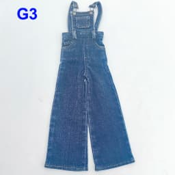 For Blythe Doll Jeans Coat for Ob24 Ob22 Azone Dolls Clothes Denim Jacket