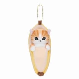 Kawaii Mofusand Shark Cat Fruit and Vegetable Series Plush Toys Backpack Keychain Cartoon Soft Stuffed Doll Girls Birthday Gift