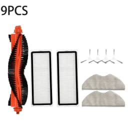 For Xiaomi Robot Vacuum S40C / E101 Parts Accessories Main Side Brush Filter Mop Rag Robot Vacuum Cleaner Consumable Kit