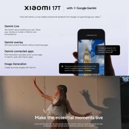 Global Version Xiaomi 17t Mobile Phones Hdr10 6.59' Amoled Display 50Mp Leica Summilux Lens 650Omah Battery Xiaomi Hyper Ai Smartphone
