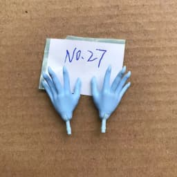 1/6 Doll Replacements Hands Elbows Feet Black Brown White Beige White Pink Skin Doll Parts Original Doll Accessories