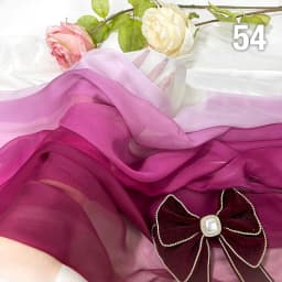 Rainbow Gradient Color Chiffon Fabric 30D Organza Tulle Fabric For Diy Ancient Style Hanfu Wedding Dress Stage Party Decor