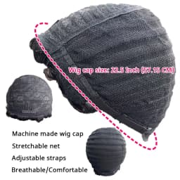 1B# Pixie Cut Human Hair Wig for Women 6" Layered Short Loose Curly with Bangs 180% Density Remy Brazilian Hair Rose Net Cap