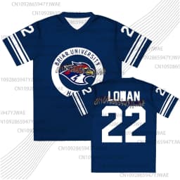 Off Campus Briar University Jersey Graham 44 22 DI LAURENTIS 66 Tucker46 T-shirt V-neck Short Sleeve women parent-child T-Shirt