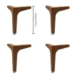4Pcs 10cm Chinese Style Metal Coffee Table Legs Furniture Sofa Legs Bed Chair Desk Dresser Bathroom Cabinet Replacement Feet