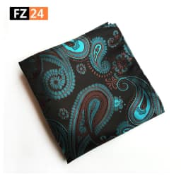 Classic Paisley Floral Anchor Handkerchief Silk Satin Mens Hanky Fashion Classic Wedding Party Pocket Square Hanky