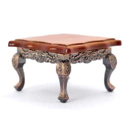 1Pcs 1/12 Wood Miniature Doll House Accessories Simulation Retro Coffee Stool/Table Furniture Model Family Toy Decorations