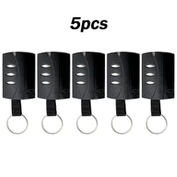For PUJOL VARIO 433.92MHz Black Garage / Gate Remote Control Only Compatible With PUJOL VARIO 433MHz Command Transmitter