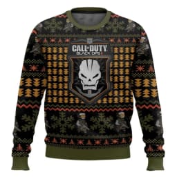 Black Ops 2 Call of Duty Game Christmas Sweater Couple 2026 New Fashion Men's Hoodie Cartoon Anime Women's Hoodie Sportswear