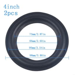 157F High Performance Rubber Rings Replacement Parts for Speaker Repair or DIY