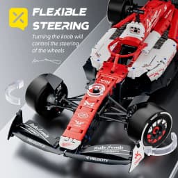 KAVOWORLD 1:8 Large Scale DIY Racing Car Building Bricks Model Static Assembly Car Model for Boys Teens Birthday Christmas Gifts