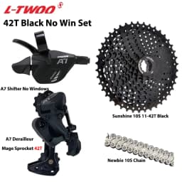 LTWOO A7 1X10S Groupset 10 Speed Shift Lever Derailleur SUNSHINE Cassette 36T 42T 46T 50T VXM Chain for MTB Mountain Bike Parts