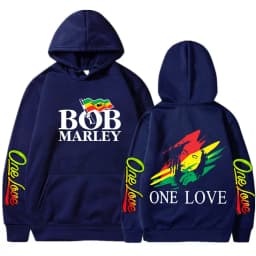 Rapper Bob Marley Hoodies Legend Reggae One Love Hooded Sweatshirts Men Women Fashion Long Sleeve Oversized Pullovers Streetwear