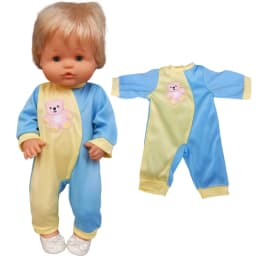 for 40cm Nenuco Doll Winter Clothes Coat Santa Claus 16 Inch Baby Doll Outfits Children Gift Toys Wears