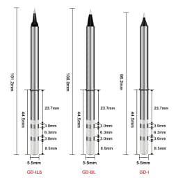GVDA GD300 Soldering Iron Tips Heated Solder Head Soldering Station Replacement Tips Soldering Iron Sting Welder Iron Tips
