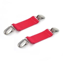 2Pcs Sweater Fixed Clip Clasps Solid Color Anti-Skid Bed Sheet Buckle Sofa Cushion Gloves Clips Elastic Clips