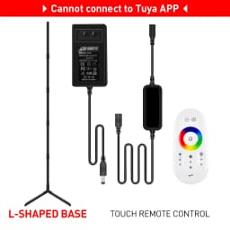 Tuya RGB Floor Lamp 200cm White Smart APP Remote Control Modern Corner Floor Light Atmospheric Festival LED Stand Lighting