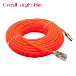 10m 15m 20m Pneumatic Straight Pipe Air Compressor Pump Hose 5x8mm Tube With Quick Connector High Pressure Pneumatic Tube Tools