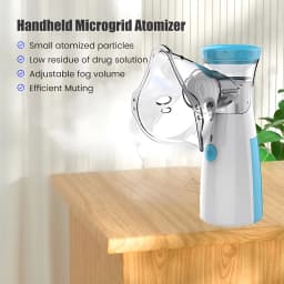 Mini Portable Medical Silent Mesh Nebulizer: Handheld Asthma Inhaler Atomizer, for Children Health Care & Home Humidifier Use