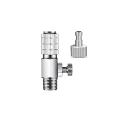 Airbrush Quick Disconnect Accessories 1/8 Quick Realse Fitting Adapter with 1 Extra Quick Connector Hose Air Brush Parts