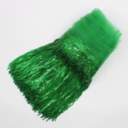 32cm 2yard Shining Mesh Fabric Lace Fringe Sequins Paillette Tassel Ribbon DIY Wedding Party Dance Dress Sewing Accessories