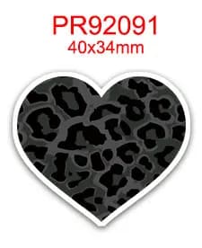 DIY Leopard Grain Printed Grosgrain Ribbon For Craft Supplies Sewing Accessories 5 Yards, Planar Resins 10 Pieces. 56358