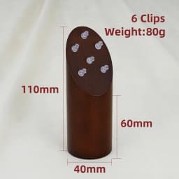 Right Grand High Quality Beech Wooden Display for 14G 16G Nipple Belly Button Nose Hoop Clicker Segment Ring Piercing Jewelry