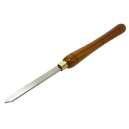 TASP HSS Wood Lathe Parting Tool Wood Turning Chisels Woodturning Tools with Walnut Handle, Standard & Diamond Blade Shape